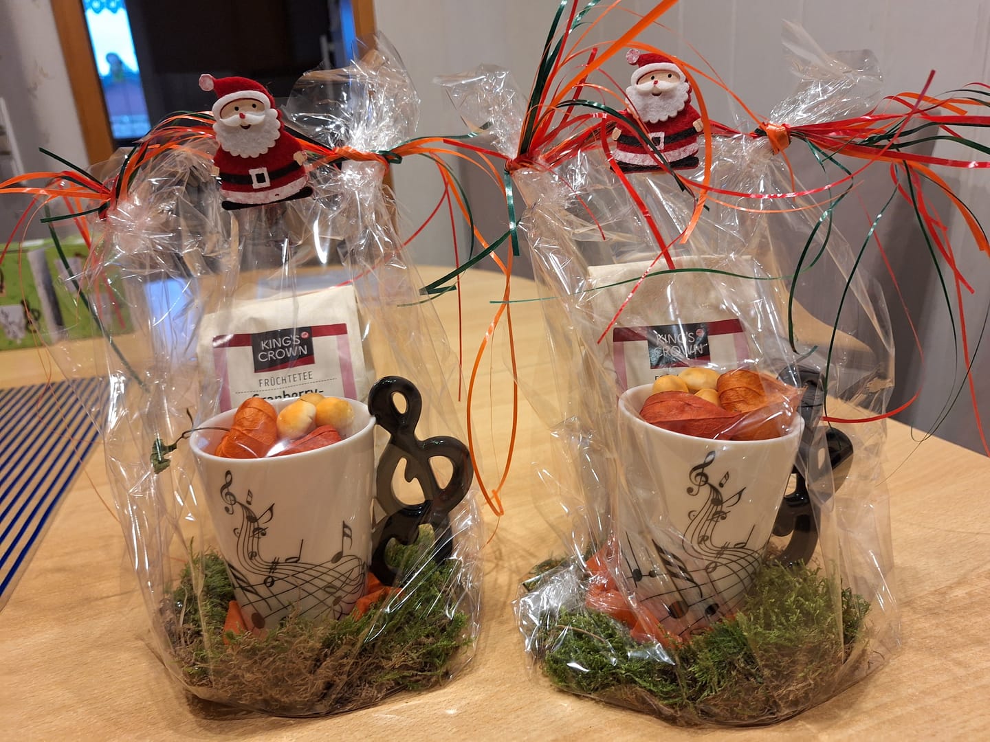 Customer photo review of Originelle Tasse – Violinschlüssel