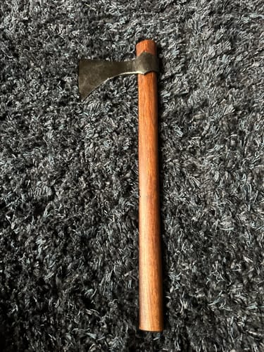 Customer photo review of Tomahawk Viking Axe - Trollkors
