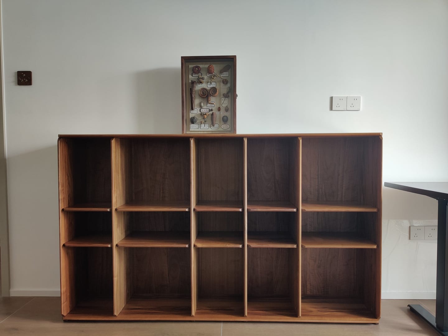 Customer photo review of Plato Solid Wood Bookcase | Sideboard