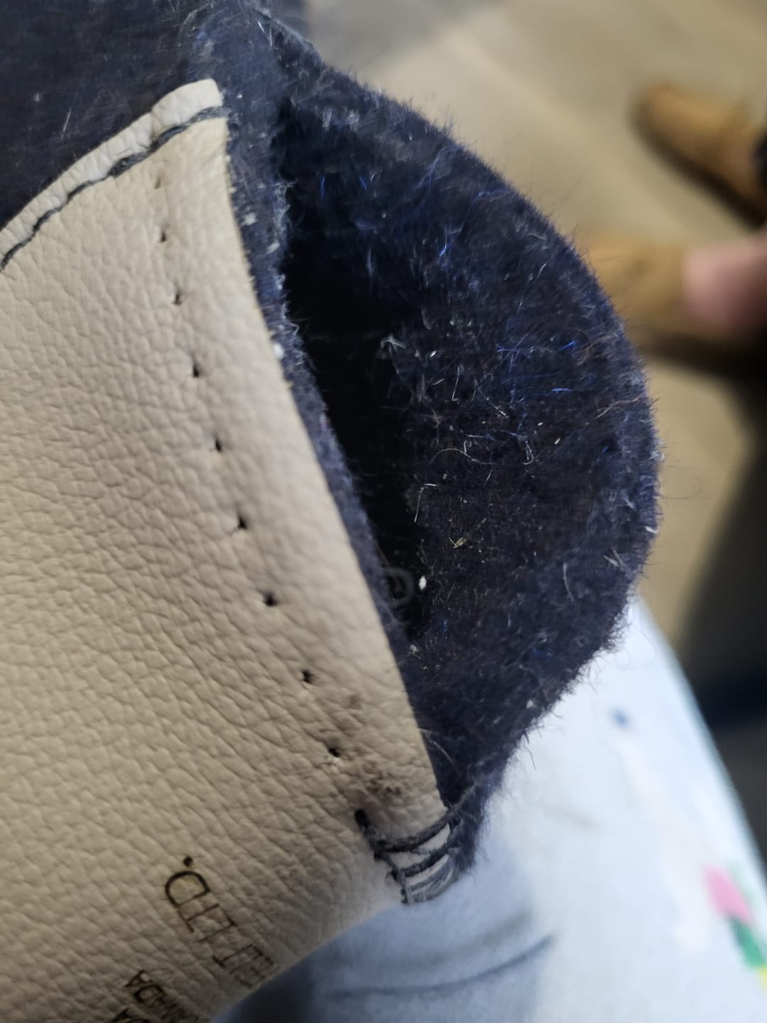 Customer photo review of Wool Felt Replacement Boot Liners (826 BB)