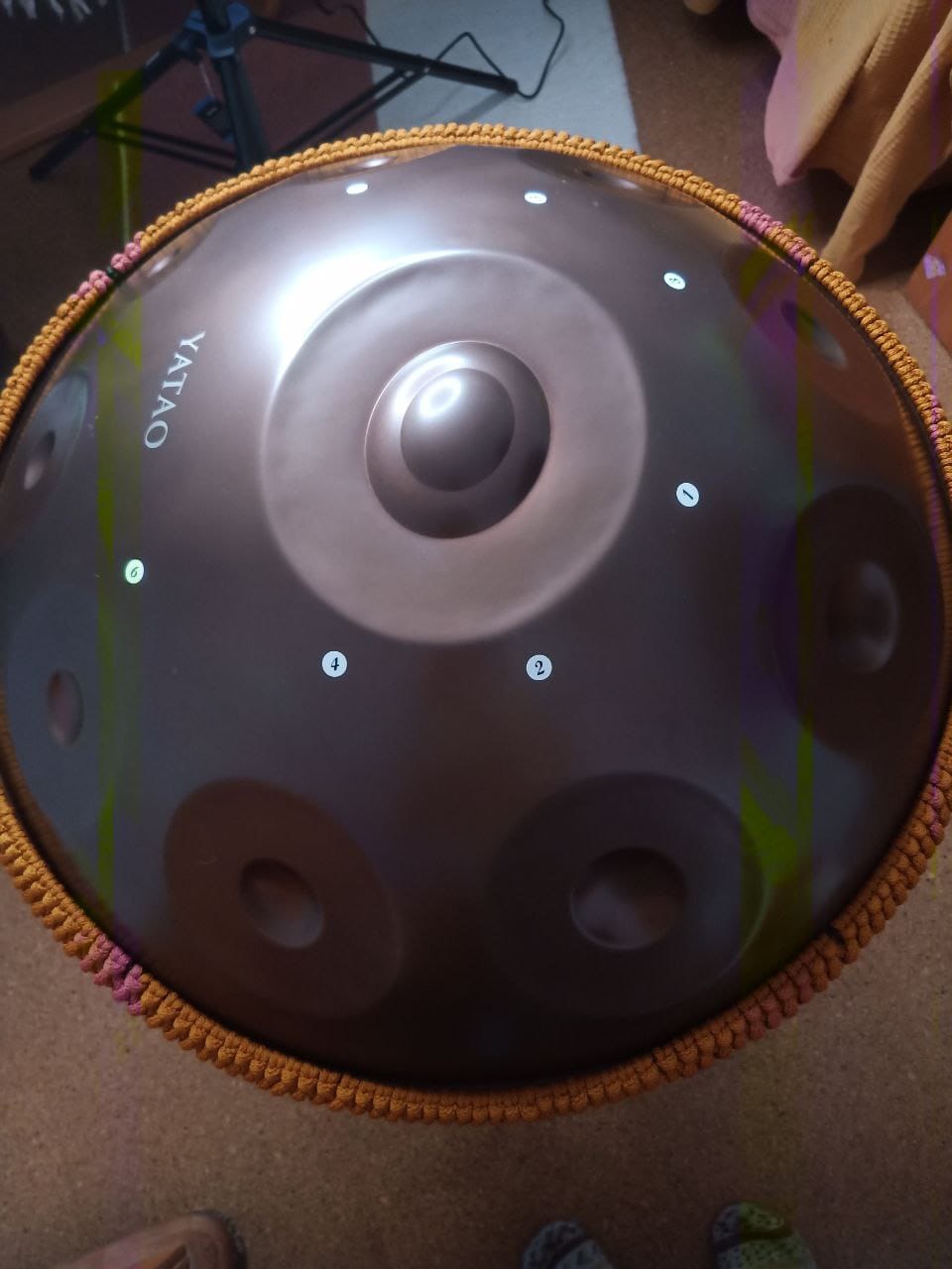 Customer photo review of Handpan Ropes Handpan Schmuckband