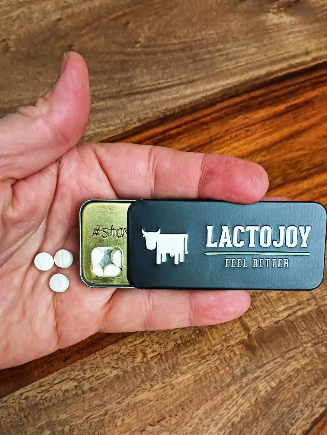 Customer photo review of LactoJoy Lactase Pills - 14.500 FCC - 240 pcs refill bag