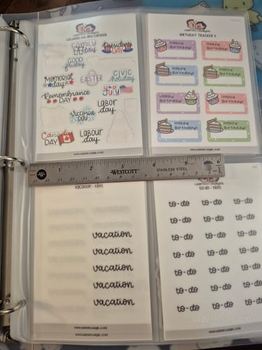 Customer photo review of Medium Storage Pockets