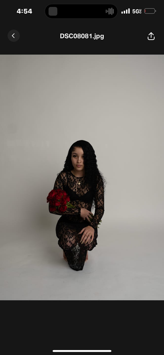 Customer photo review of Lacey Dress