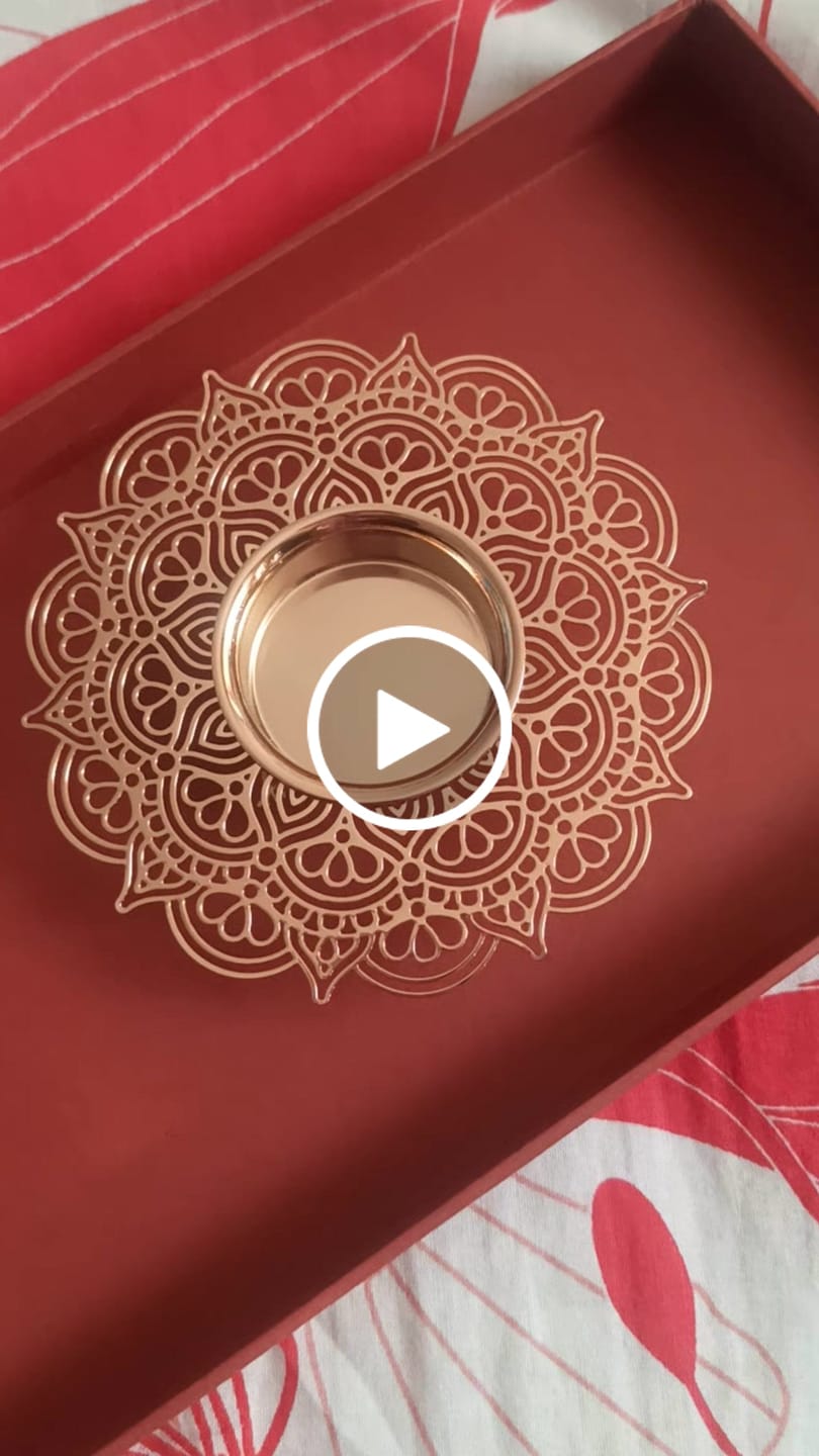 Customer video review of Prabha Mandala Tealight Holder - Set of Two