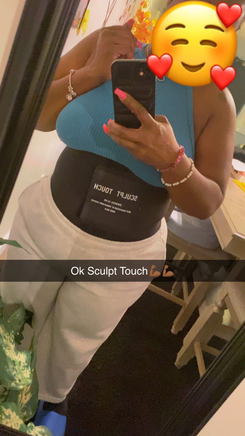 Customer photo review of Sauna Hourglass Girdle-Sweat Max