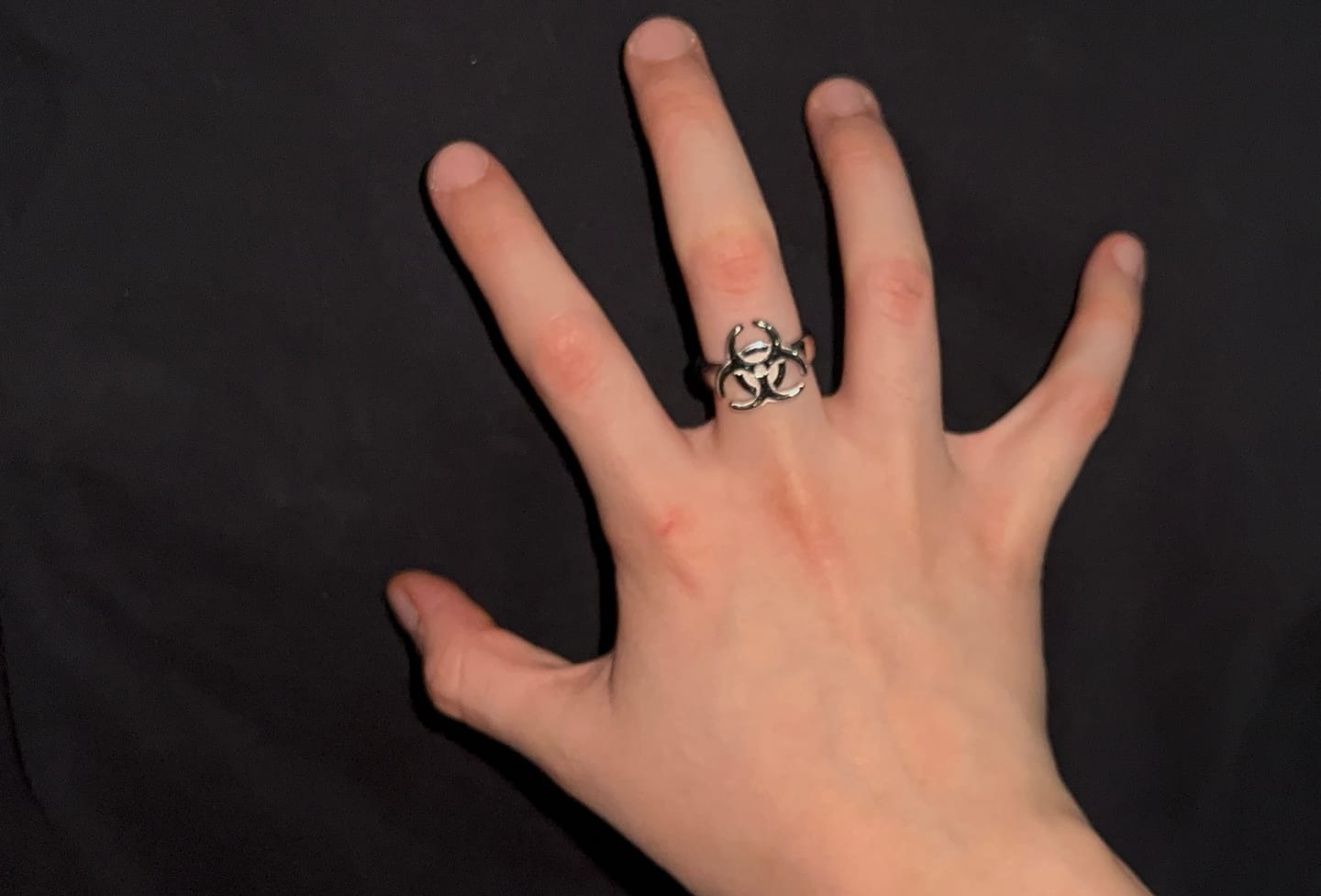Customer photo review of BIOHAZARD RING
