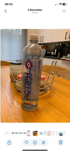 Edith M. review of Actiph Alkaline Ionised Water - 12 x 1L image 1 out of 1