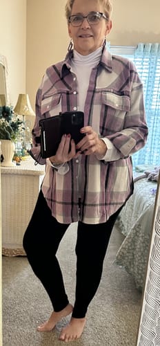 Customer photo review of Seeking The One Shacket