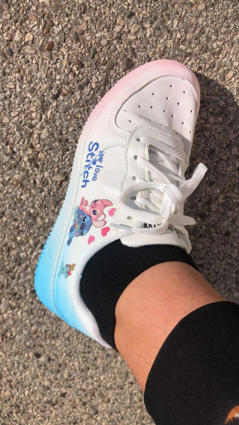 Customer photo review of Chaussures Stitch Décontractées