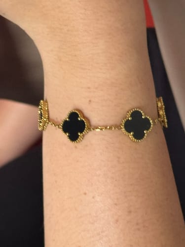 Customer photo review of The Clover Bracelet