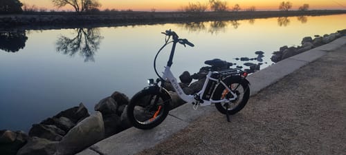 Customer photo review of Engwe L20 SE 250W 20" Foldable Electric Trekking Bike 15.6Ah Step-through E-bike