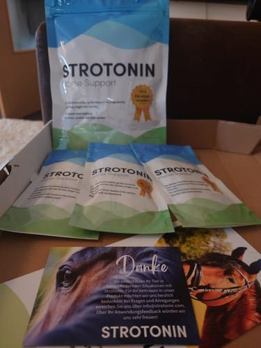 Customer photo review of Strotonin Horse Support
