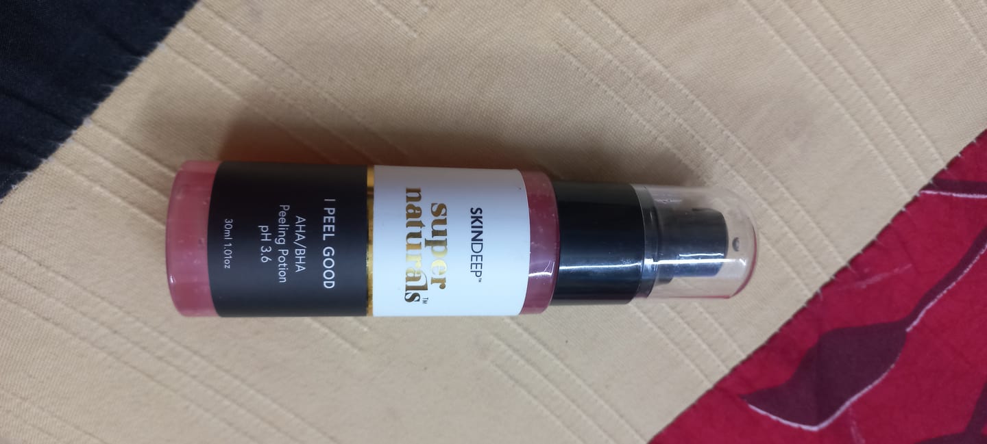 Customer photo review of I PEEL GOOD - AHA/BHA Peeling Potion