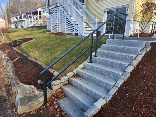 Customer photo review of Stair Handrail Kit