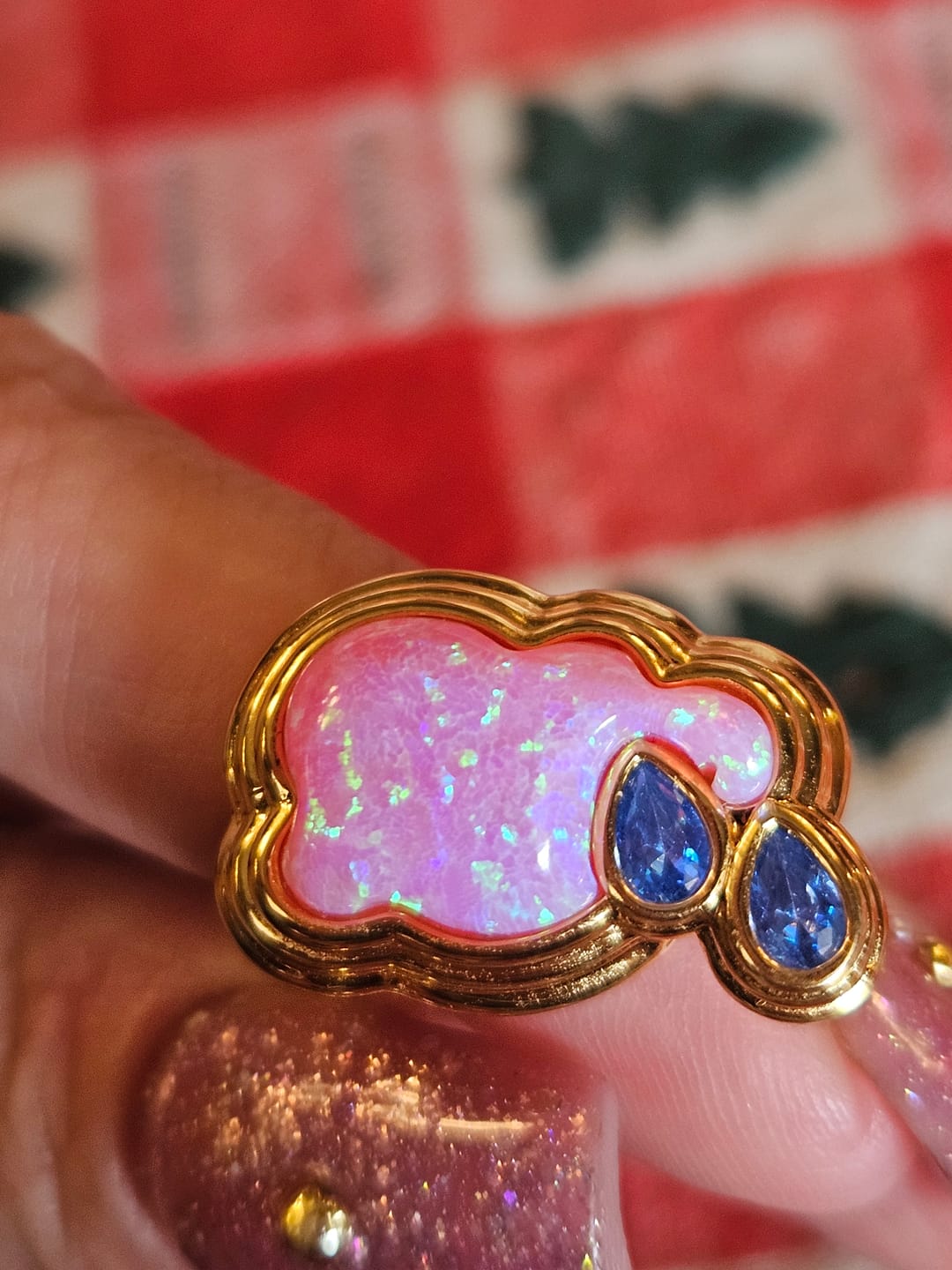 Customer photo review of Cry Me a River Pink Opal