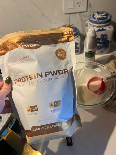 Customer photo review of PROTEIN PWDR