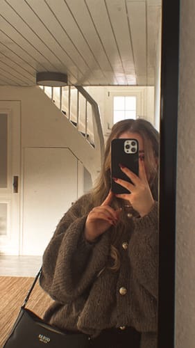 Customer photo review of Oversized Cardigan "CozyGlam"