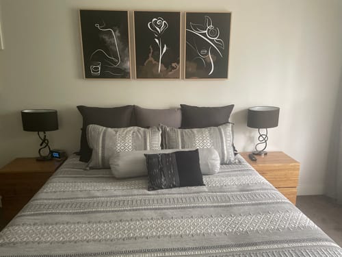 Customer photo review of Outlined Beauty, Illustration Art Trio