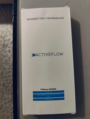 Customer photo review of Flow - Magneettiset Nenänauhat
