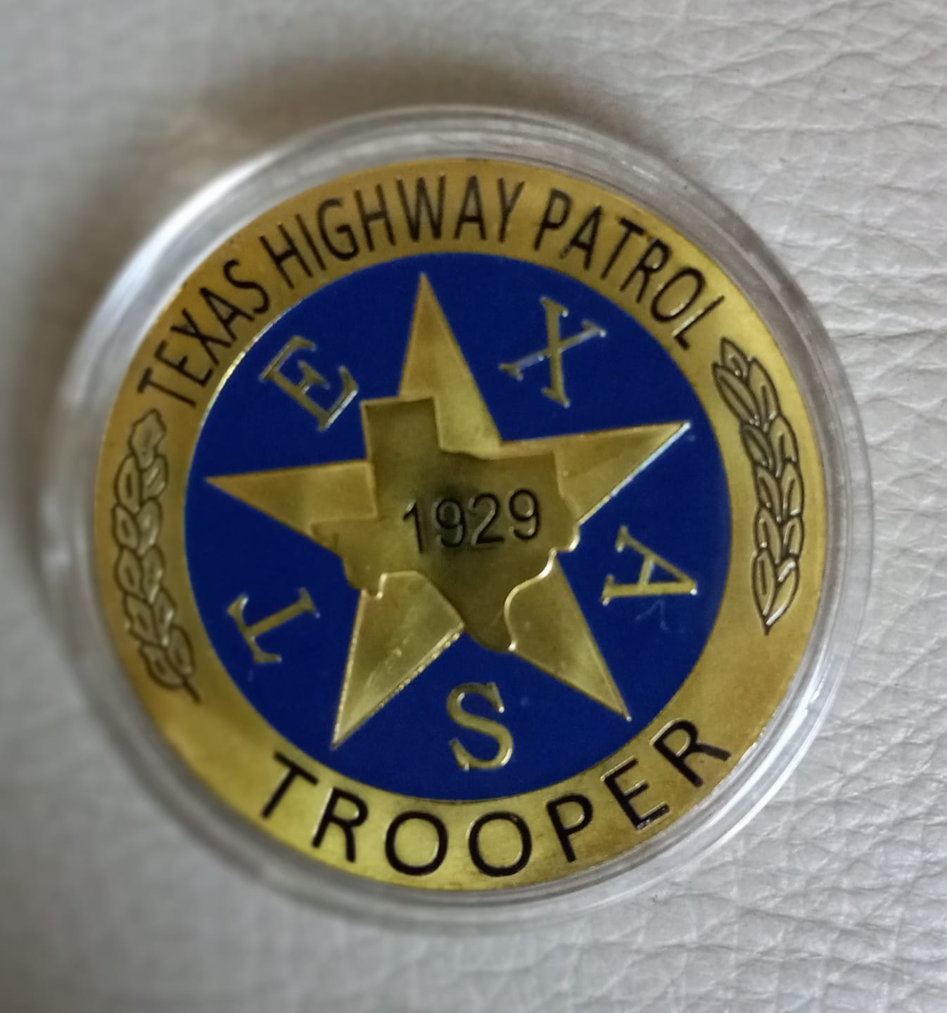 Customer photo review of Police - Thank You For Your Service Coin