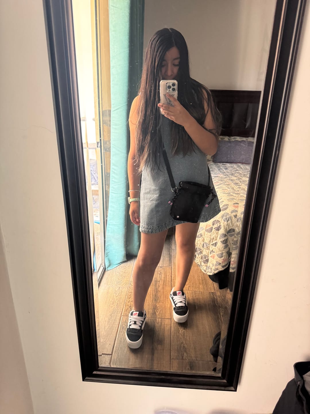 Customer photo review of Zapatilla Vans Knu Stack Plataforma Mujer Negro