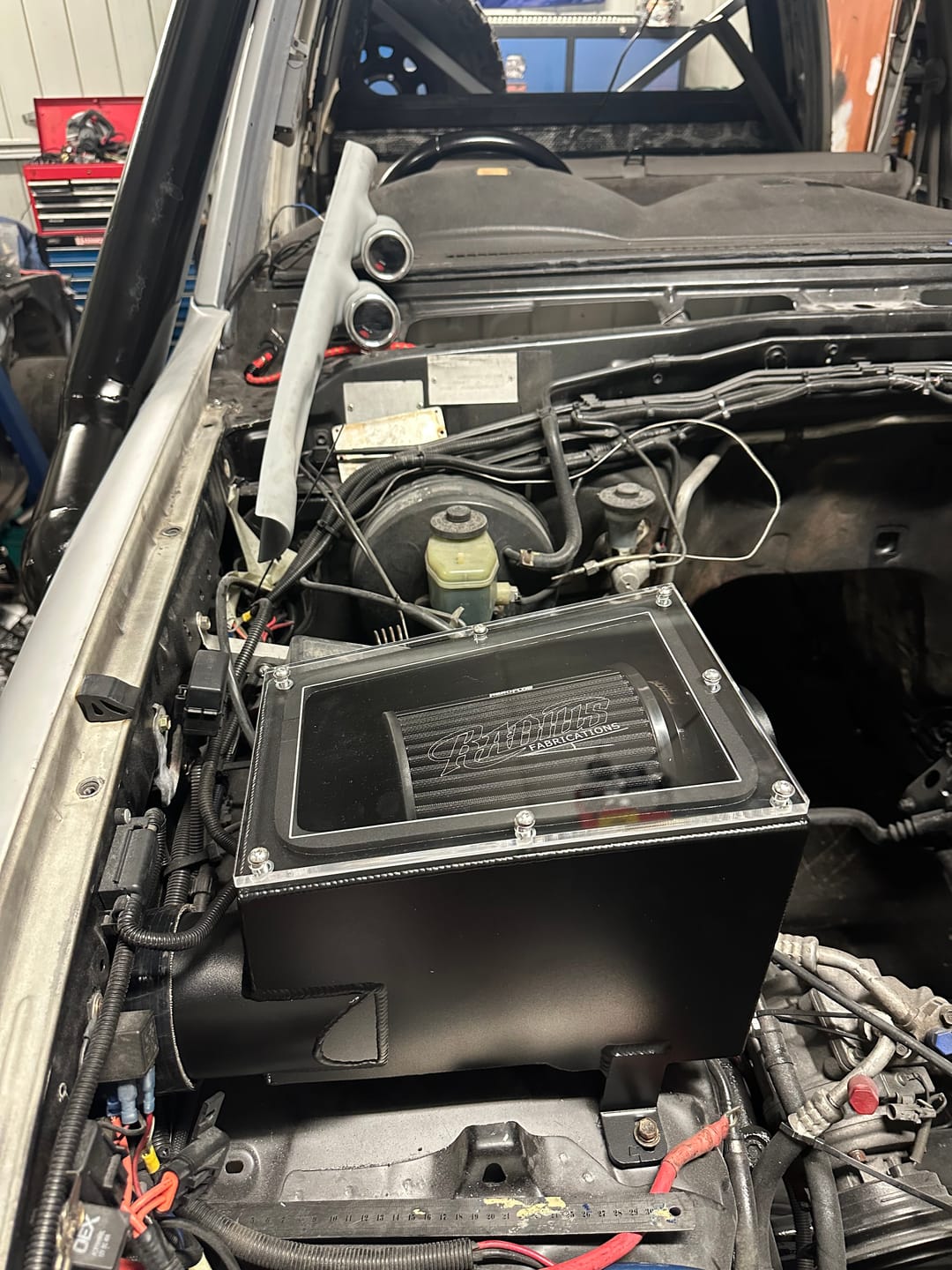 Customer photo review of 100/105 Series Pod Filter Air Box 1HZ - 1HD - 1HFTE
