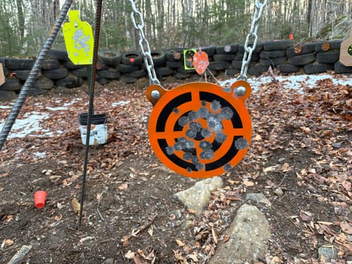 Customer photo review of Rebar Target Stand Kit