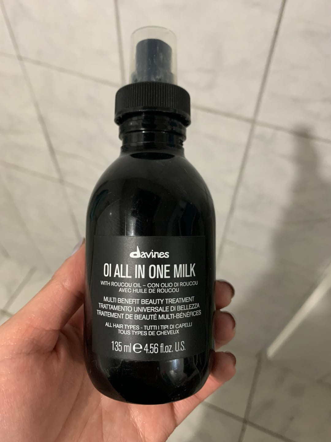 Customer photo review of Milk Oi All In One Davines