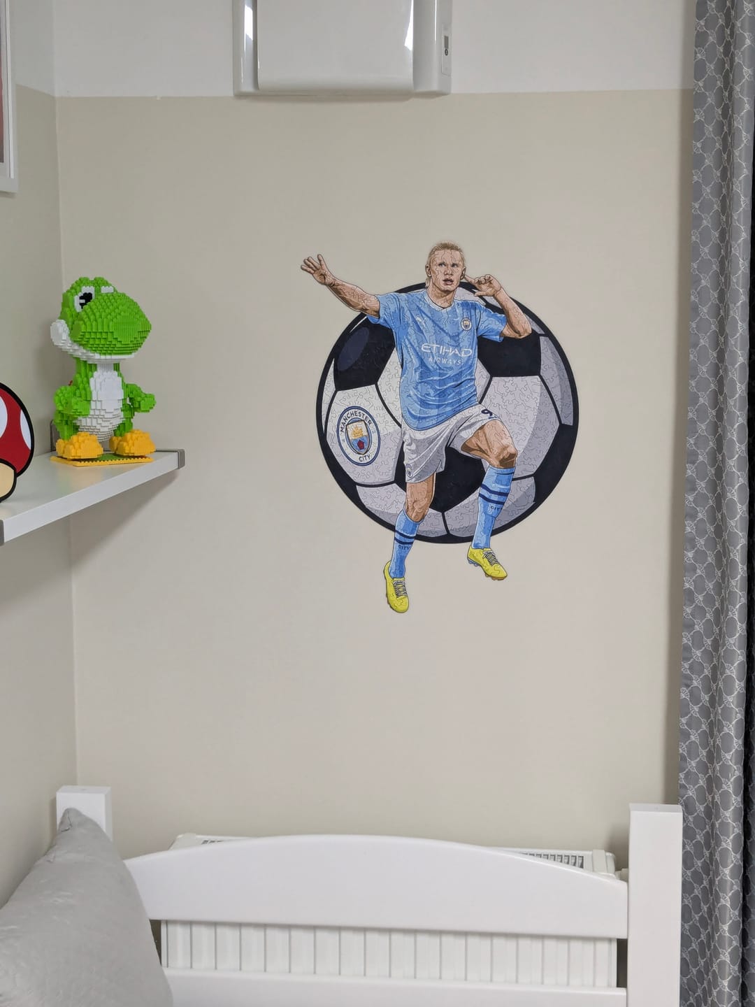 Customer photo review of Erling Haaland - Holzpuzzle