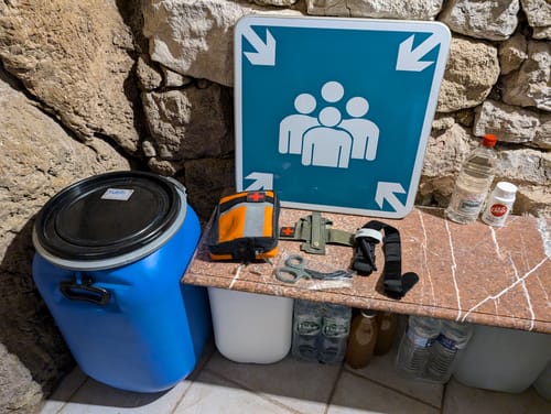 Customer photo review of Kit de soin militaire garrot