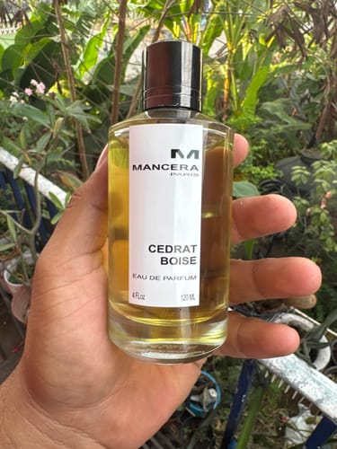 Reseña con foto de un cliente sobre Perfume MANCERA PARIS CEDRAT BOISE 120ml EDP