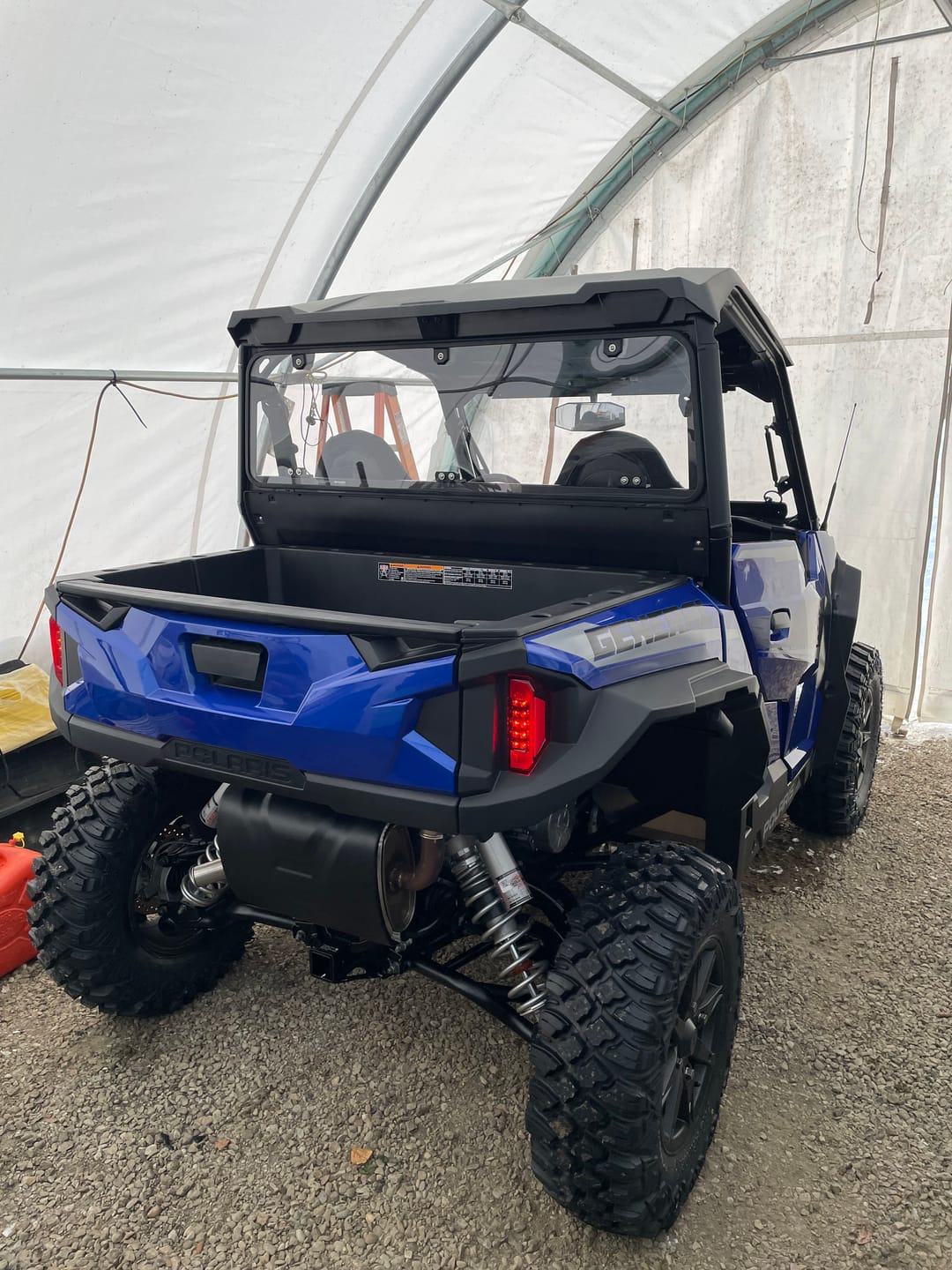 Customer photo review of Rear Windshield Clear for Polaris General 1000 / 4 2016-2024