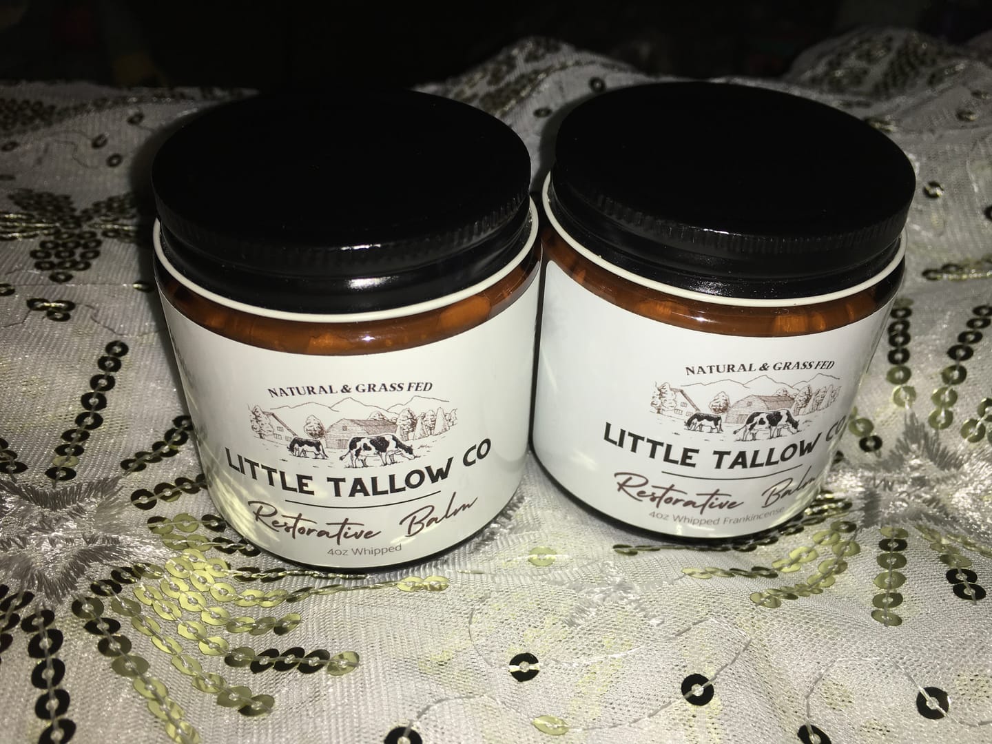 Customer photo review of Restorative Whipped Tallow Balm - 4oz Glass Jar