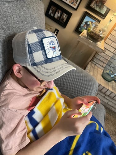 Customer photo review of OVERLORD X Rudolph: Bumble Trucker Cap