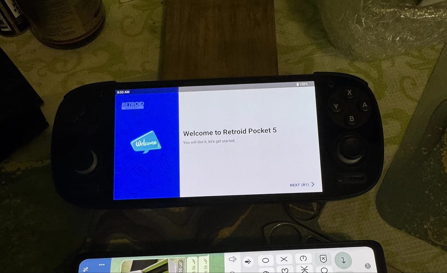 Customer photo review of Consola Retro Retroid Pocket 5