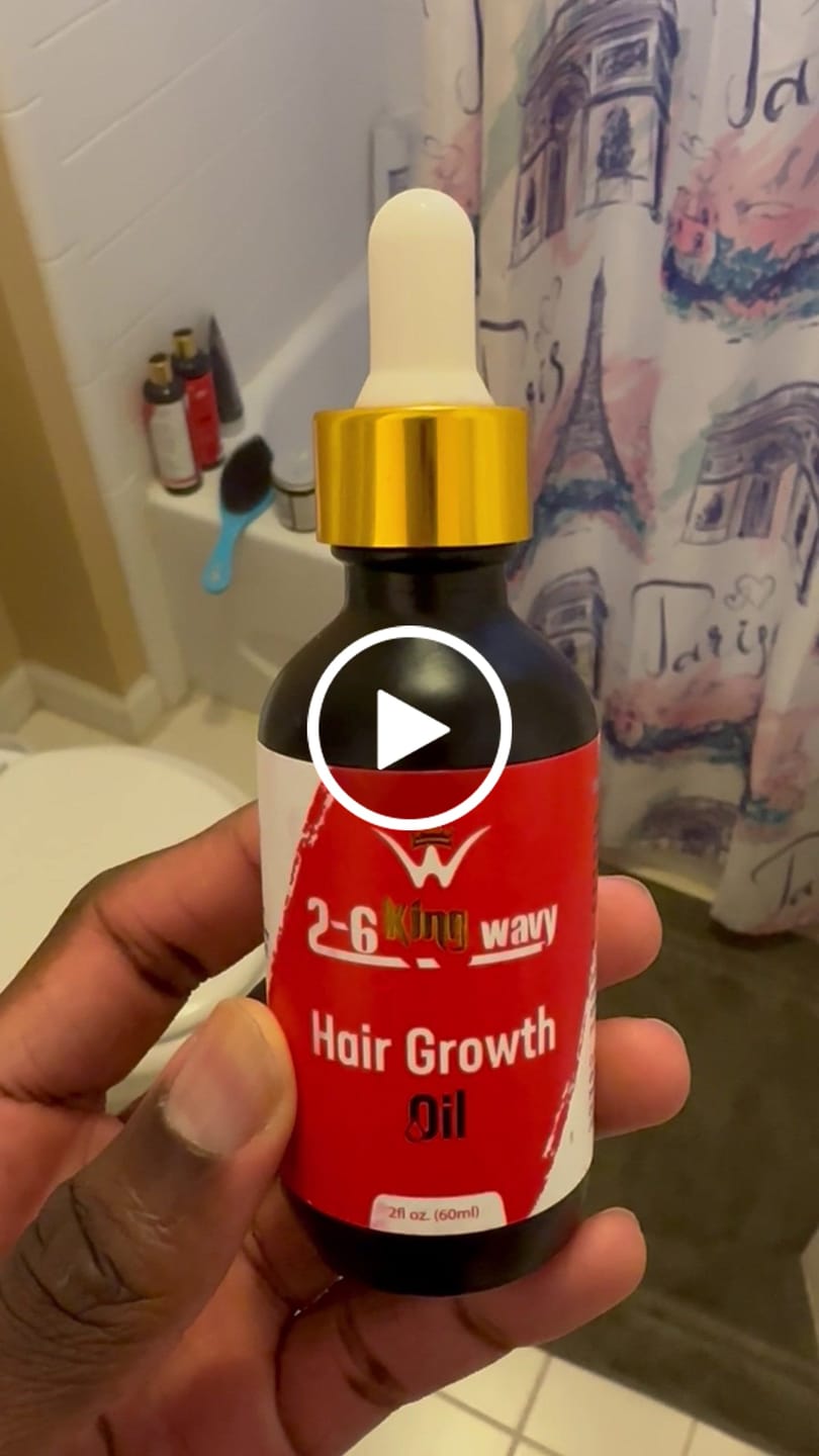 Customer video review of Hair Growth Oil 2oz Premium Quality