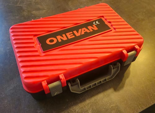 Customer photo review of ONEVAN Cordless Wrench Tool Storage Case with 12-Piece Wrench Set - Compatible with SKU005304, SKU005194