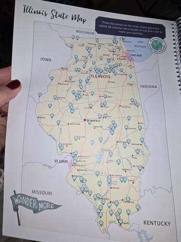 Customer photo review of Illinois State Parks - Adventure Planning Journal