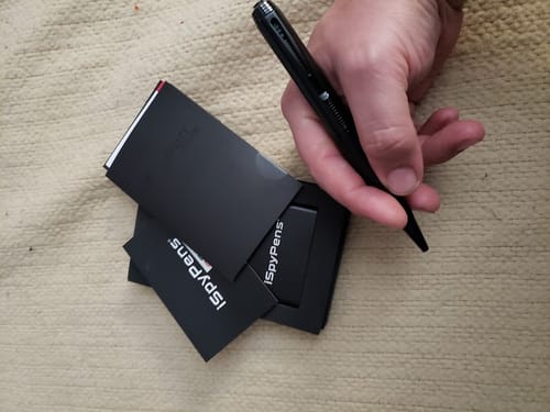 Customer photo review of iSpyPen Pro X: State of the Art High Definition Video Recorder