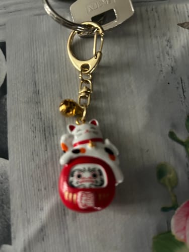 Customer photo review of Porte-clé Porte-Bonheur Japonais