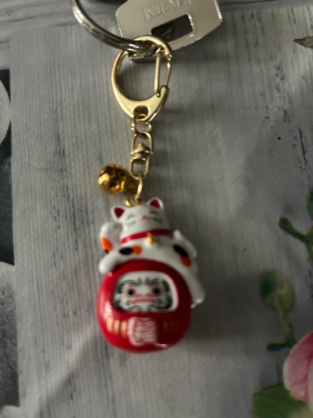 Customer photo review of Porte-clé Porte-Bonheur Japonais
