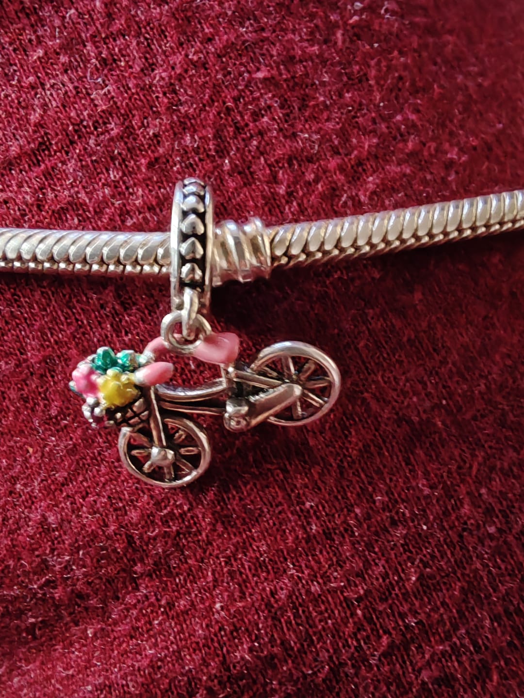 Customer photo review of Charm Bicicleta