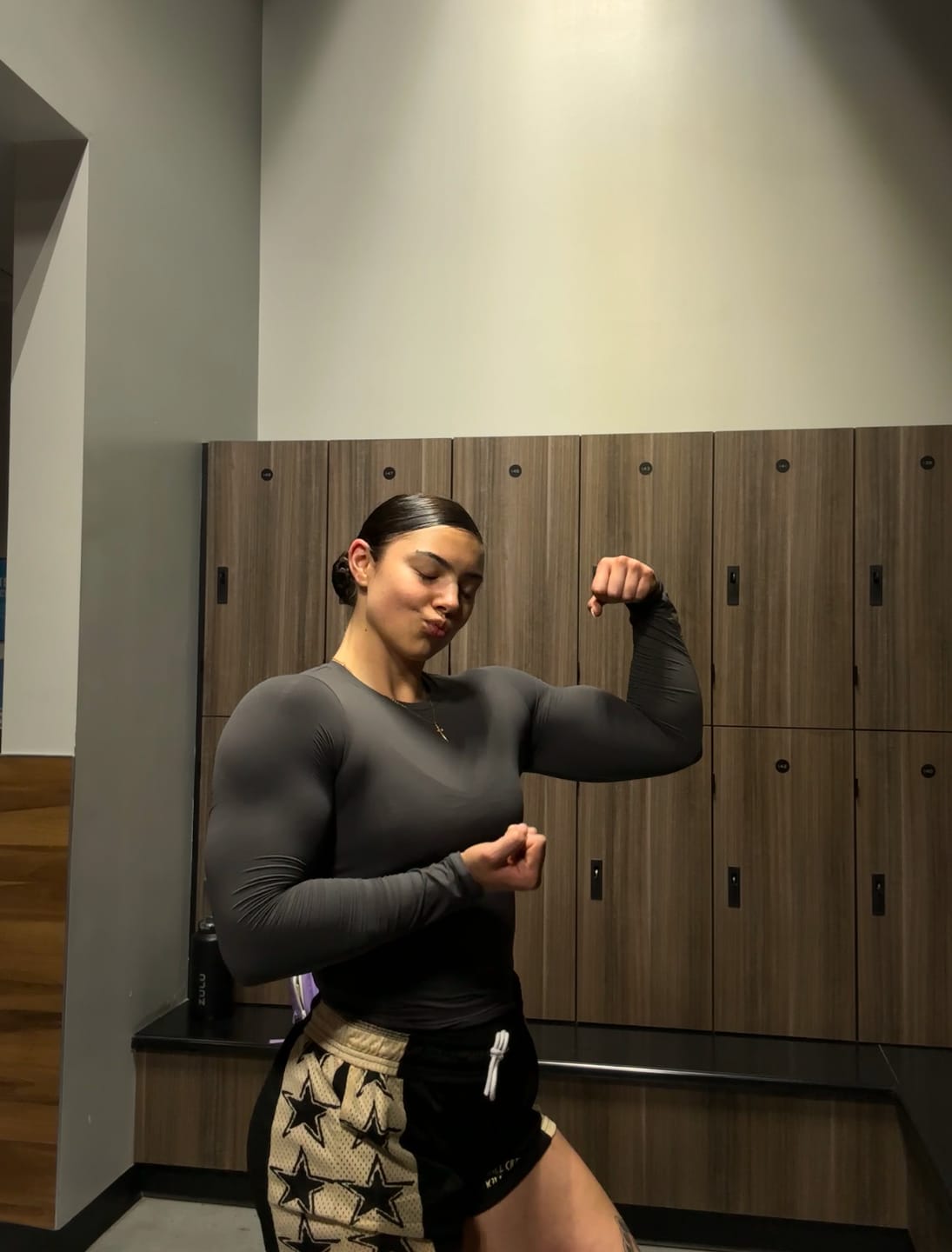 Customer photo review of W480 Winter Arc Long Sleeve tee