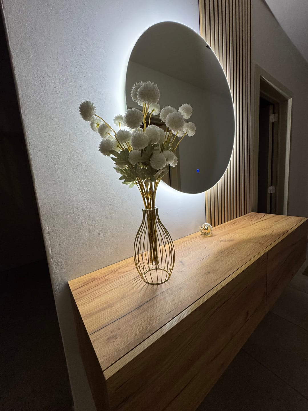 Customer photo review of Zijden Kiku Bloemen - Wit