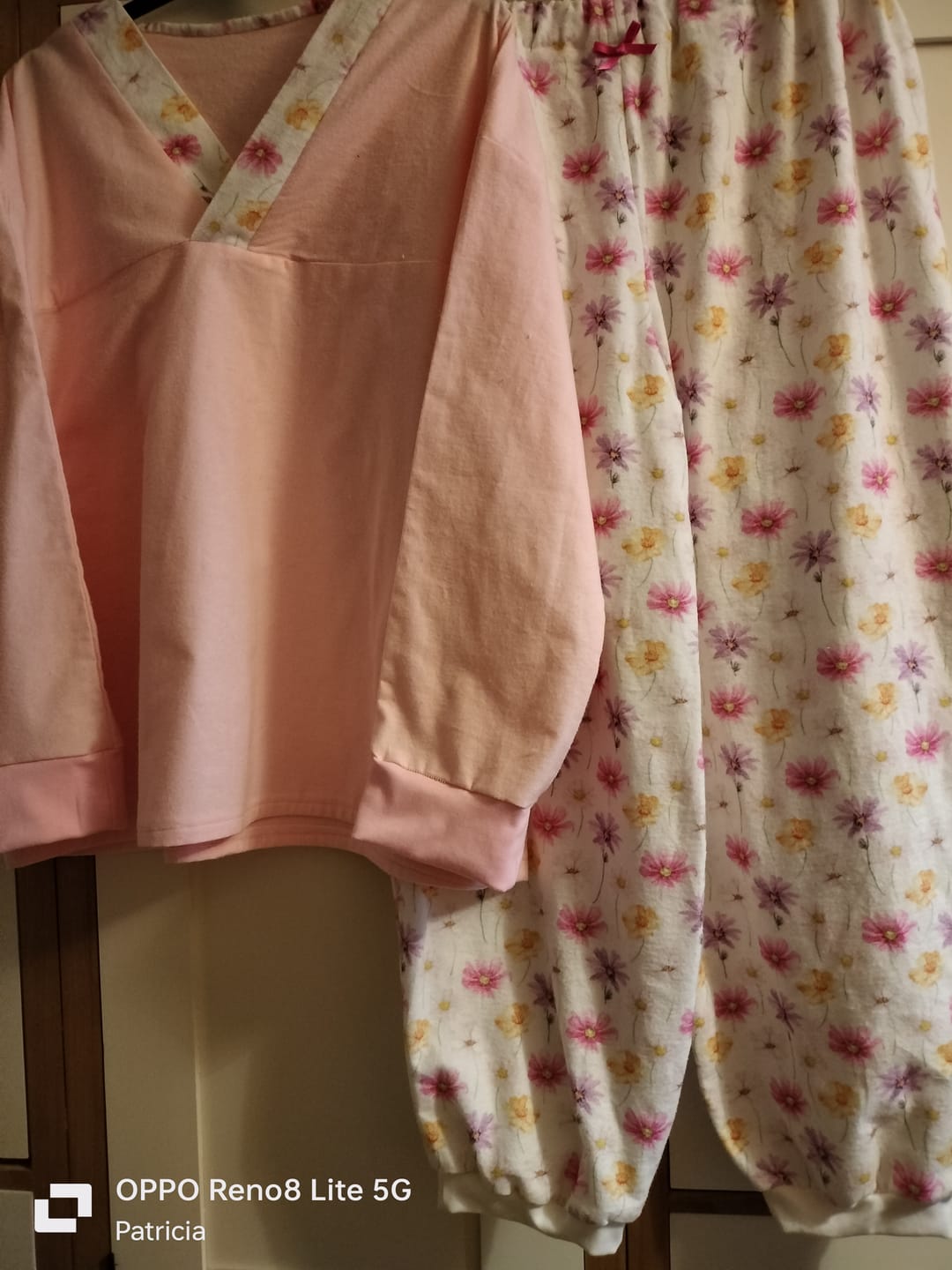 Customer photo review of Plain Brushed Cotton Fabric