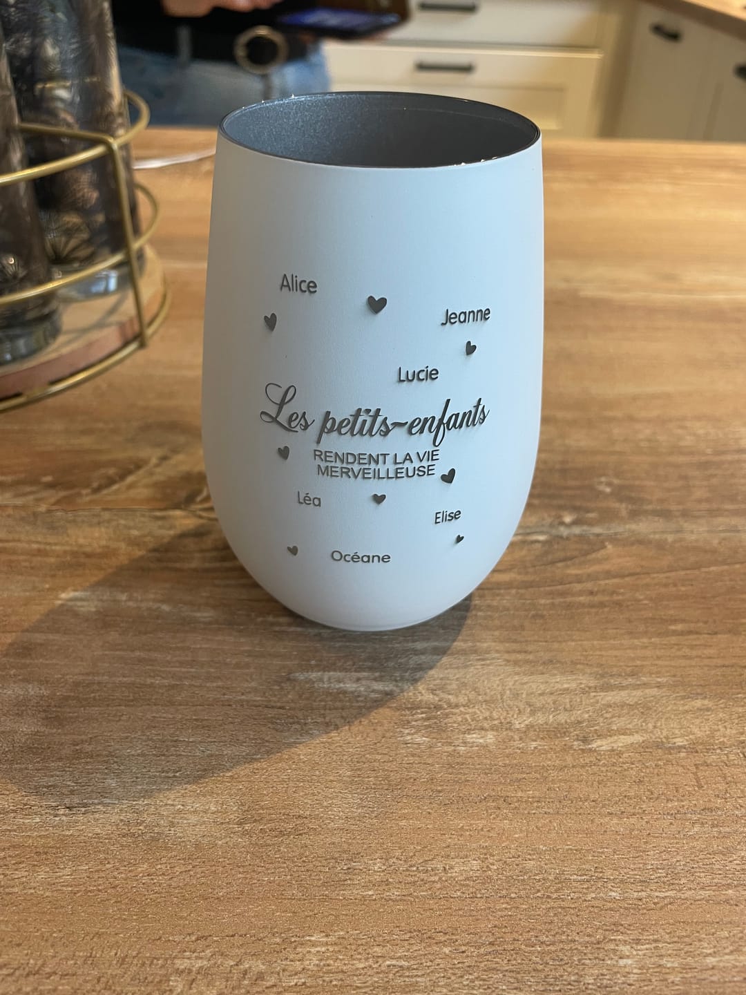 Customer photo review of Les petits-enfants - Grands-parents-Photophore