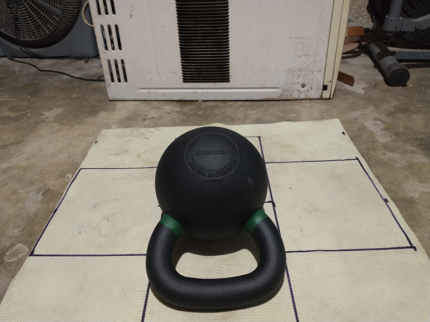 Customer photo review of Kettlebell Premium 4 a 36 kg IRONSIDE