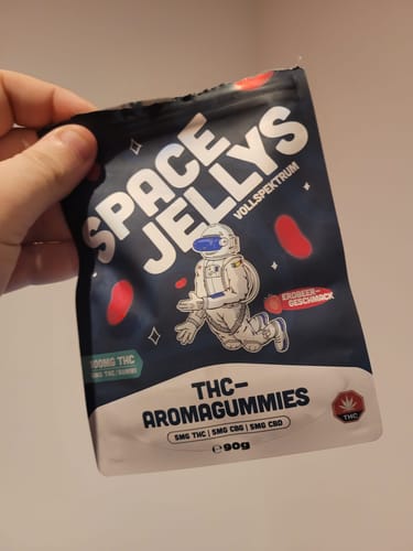 Customer photo review of THC Spacejellies Vollspektrum | 100mg THC | 20 Stk.