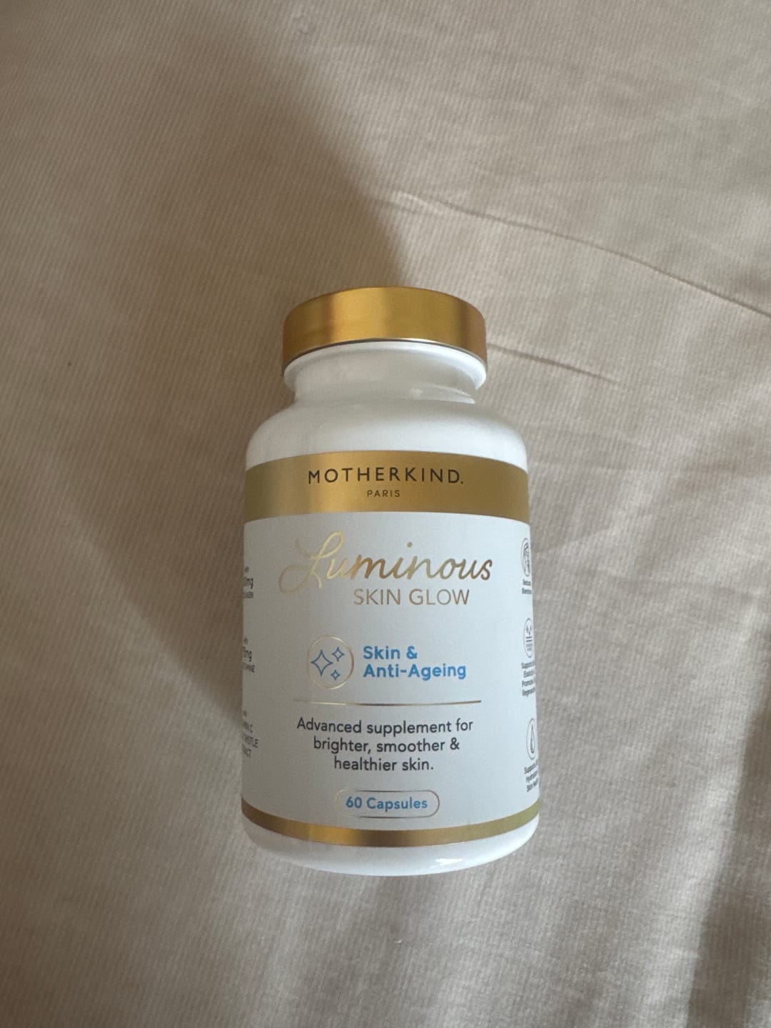 Customer photo review of Luminous Skin Glow With Collagen